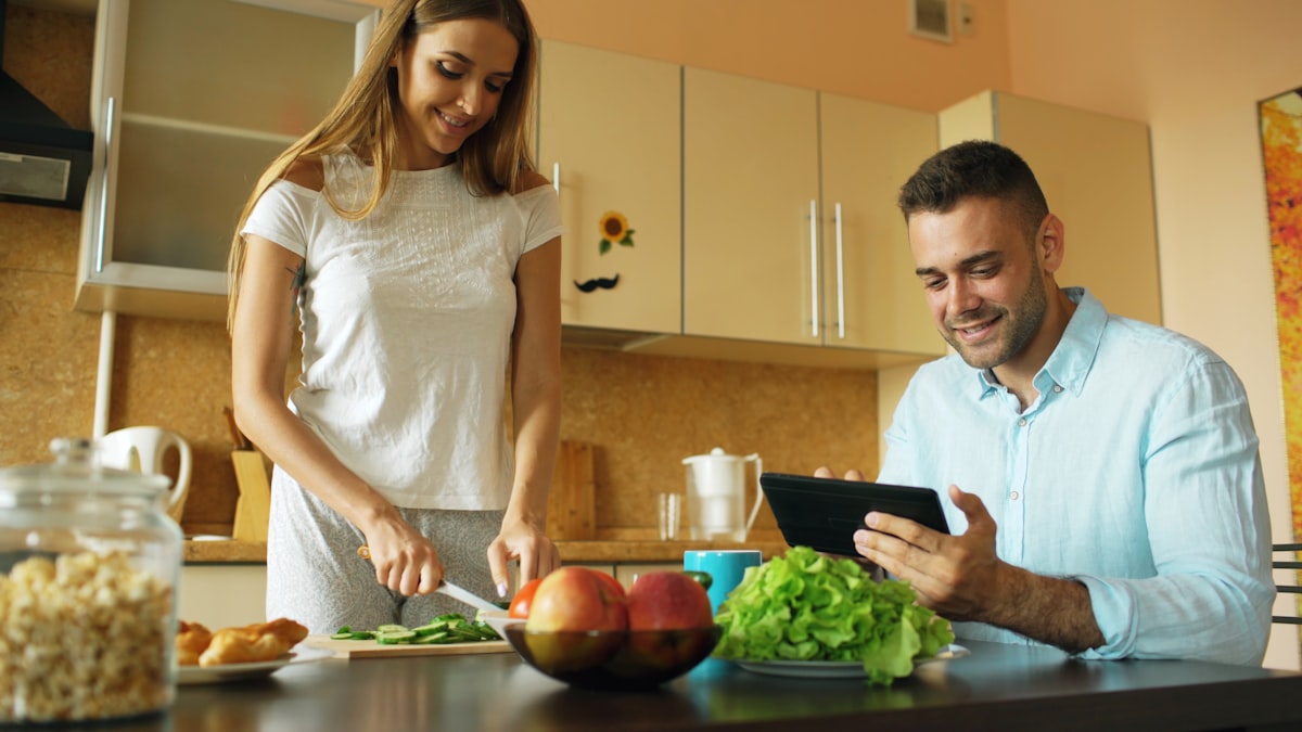 Expert nutrition consultants working with clients